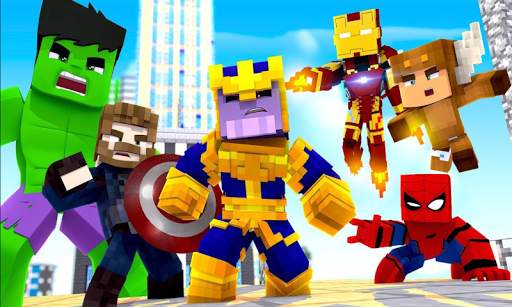 Addon Avengers Superheroes for Minecraft PE screenshot 2