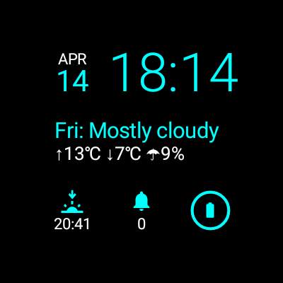 Pear Watch Face screenshot 12