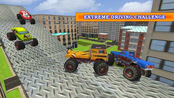 Real Monster Truck Stunt Racing Driving screenshot 6
