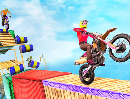 Bike Stunt Games Racing Stunts screenshot 8