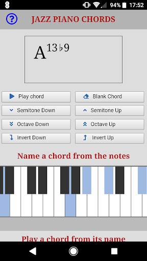 Jazz Piano Chords screenshot 1