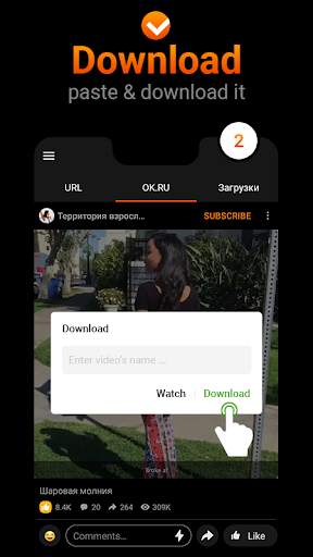 Video Downloader for OK & Downloader - Xloader screenshot 2