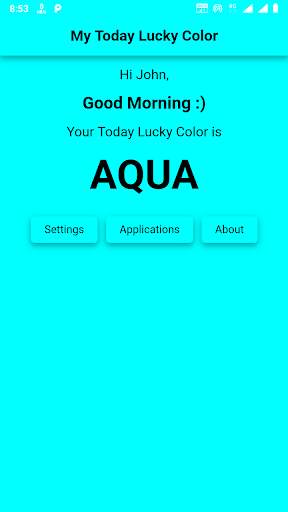 My Today Lucky Color screenshot 3