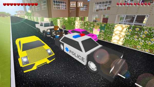 Block Car Craft - Race Driving Simulator screenshot 1