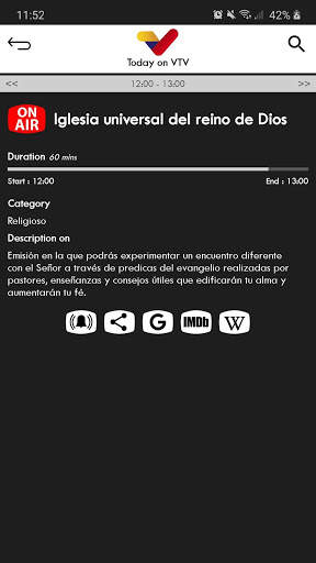 Venezuela TV Guide screenshot 7