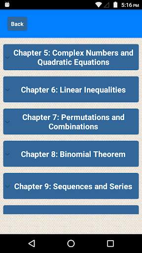 Class 11 Maths NCERT Solutions screenshot 1