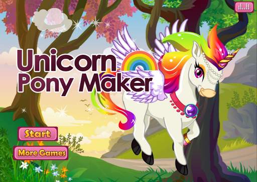 My Unicorn Rainbow - Pony Creator, Games For Girls screenshot 1