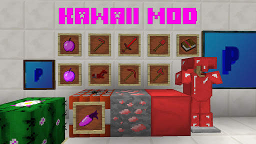 Kawaii Craft mod for Minecraft screenshot 1