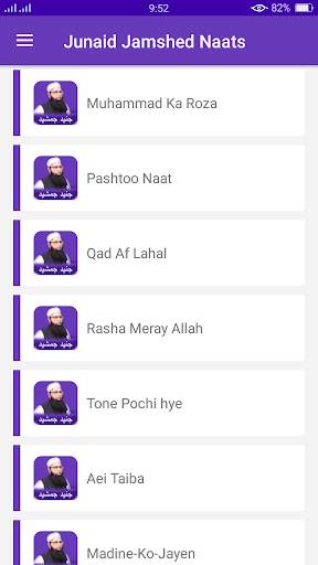 Junaid Jamshed Naat - Audio and Offline screenshot 2