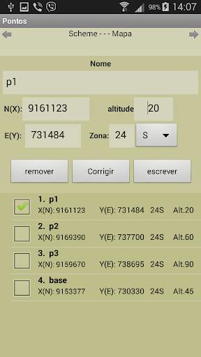 Topografia UTM screenshot 2