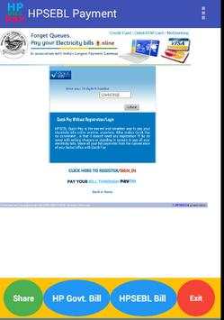 HP Bill Pay screenshot 2