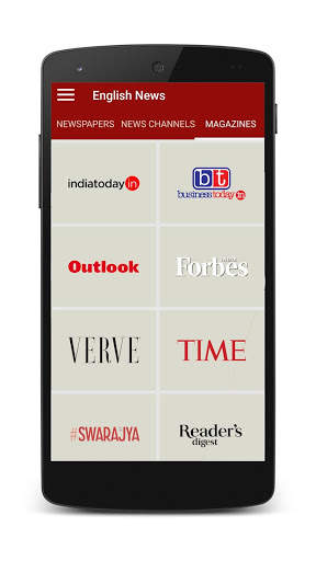 All English Newspapers,TV News Channel & Magazines screenshot 4