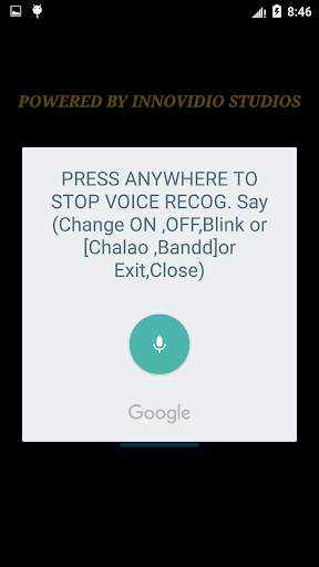 Torch Light free-Voice Control screenshot 2