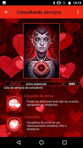 LoveBot Vida Amorosa Horóscopo screenshot 3