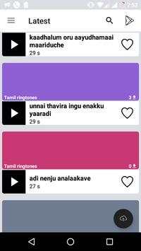 Tamil Ringtones 2019 screenshot 1