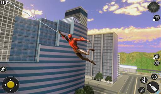 Spider Rope Hero Gangster: Crime City Simulator 3D स्क्रीनशॉट 7
