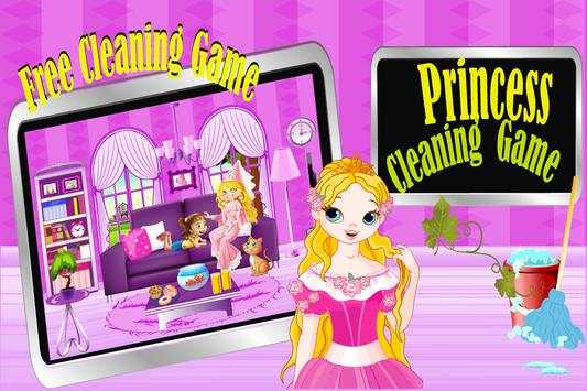 Princess Cleaning Game screenshot 2