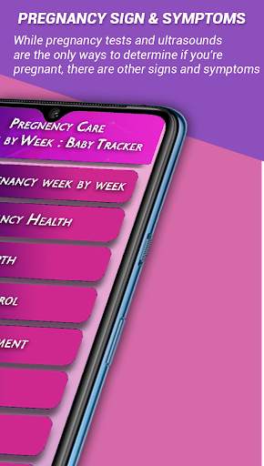 Pregnancy care week by week screenshot 2