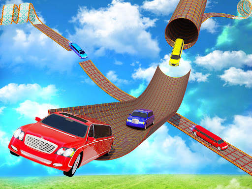 Limousine Racing Climb Stunts: GT Car Racing Games screenshot 8