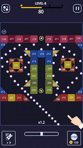 Bricks Breaker-brick game screenshot 6