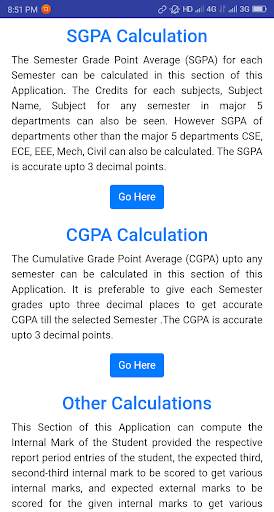 AU CGPA Calculator screenshot 5