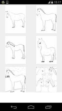 horse coloring game screenshot 3