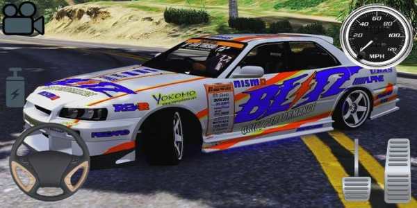 Driving Nissan Skyline Car Simulator screenshot 3