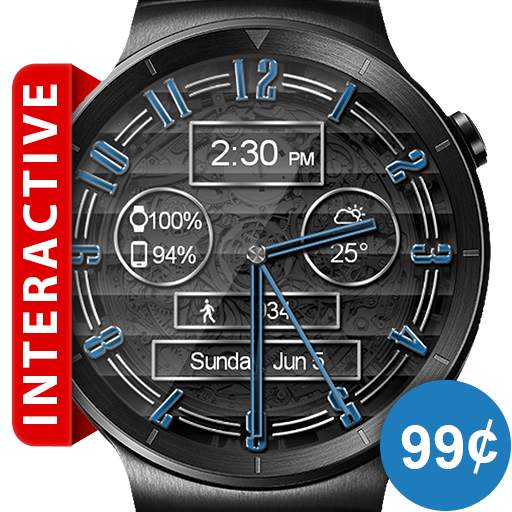Polished Style HD Watch Face & Clock Widget 4.31