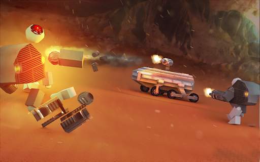 Space Mars 3D Rover Simulation - Parking Game screenshot 2