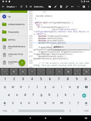 Quoda Code Editor screenshot 10