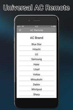 Universal AC Remote 5 تصوير الشاشة