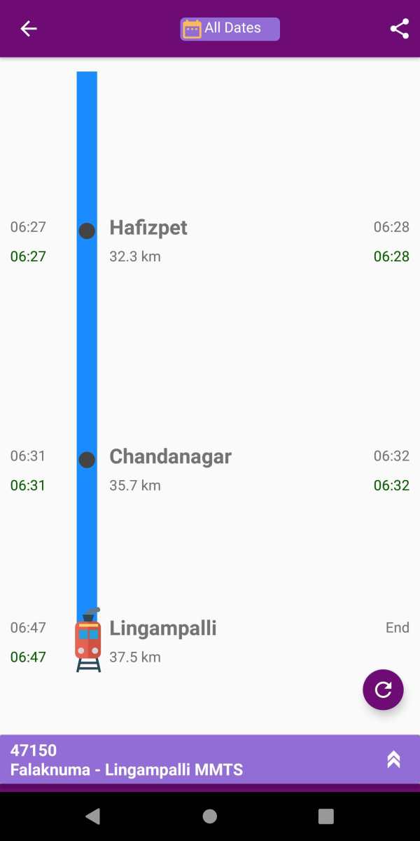 Hyderabad Trains screenshot 6
