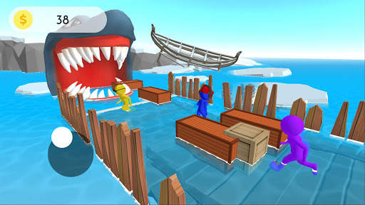 Survival Raft - Ocean Shark & Human Fall Survival screenshot 4