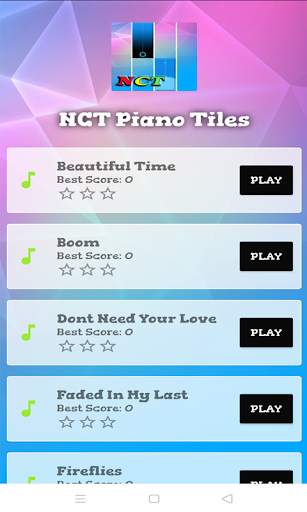 NCT Piano Tiles screenshot 1