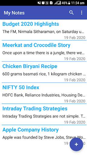 My Notes screenshot 7