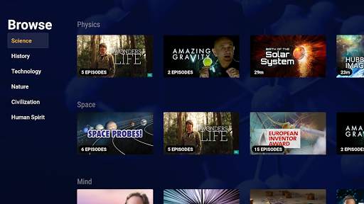 Curiosity Stream (TV) screenshot 2