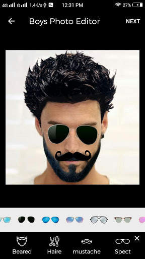 BoyzPix - Photo Editor & Beard Maker screenshot 5