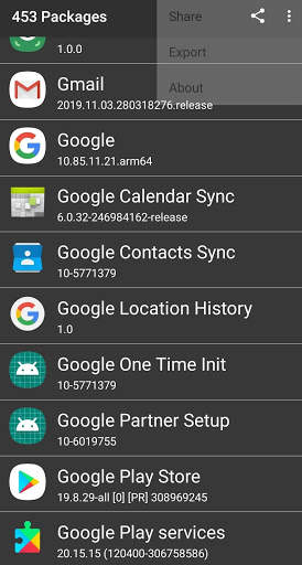 App Package Tool - Export List - B2B MDM Utility screenshot 3