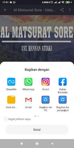Almatsurat Pagi Sore MP3 Offline screenshot 4