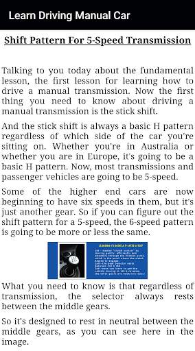 Learn Driving Manual Car Offline screenshot 2