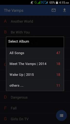 The Vamps Lyrics screenshot 2