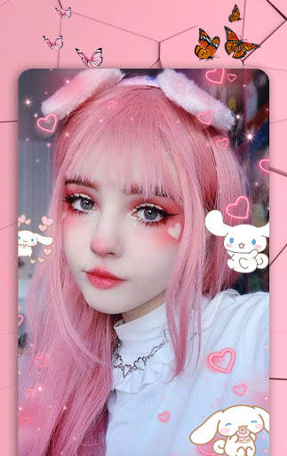 Live Face Sticker Sweet Camera - Sweet face camera screenshot 8