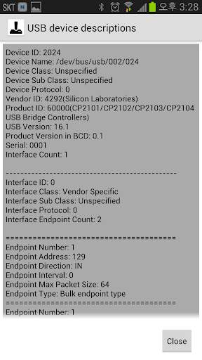 USB Serial Control Panel Lite screenshot 5