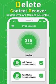 Recover deleted contacts скриншот 3