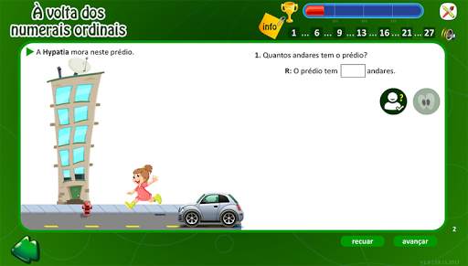 À volta dos numerais ordinais screenshot 2