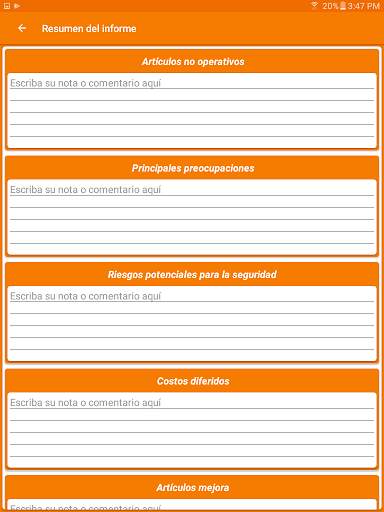 Software de inspección de propiedad screenshot 5