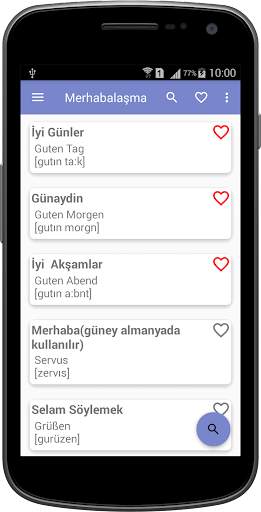 Pratik Almanca Konuşma Kılavuzu screenshot 3