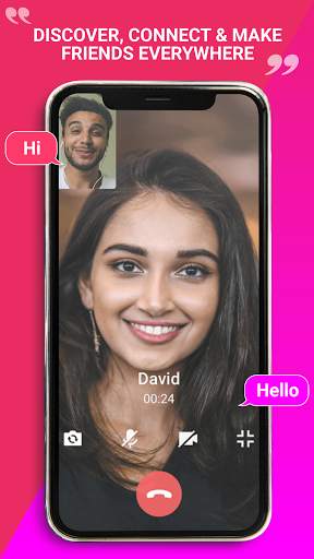 Mango Video Call - Random Video Call | Live Video screenshot 1