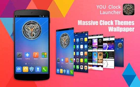 YOU Clock Launcher-Smart,Small screenshot 5