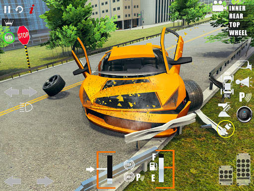 Car Crash Racing Sim 3D: Real Driving School स्क्रीनशॉट 18